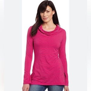 Women’s Columbia Long Sleeve Athletic Shirt Bright Rose XS
